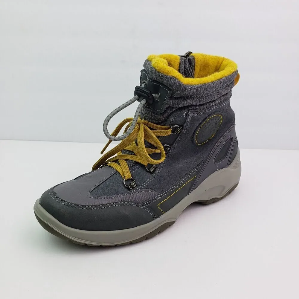 Santana Canada Torino Womens Size EU 38 US 8 Gray Yellow Warm Winter Boots